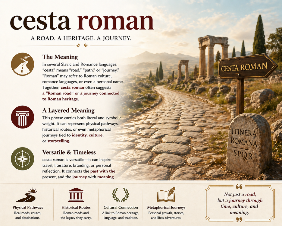 Cesta Roman