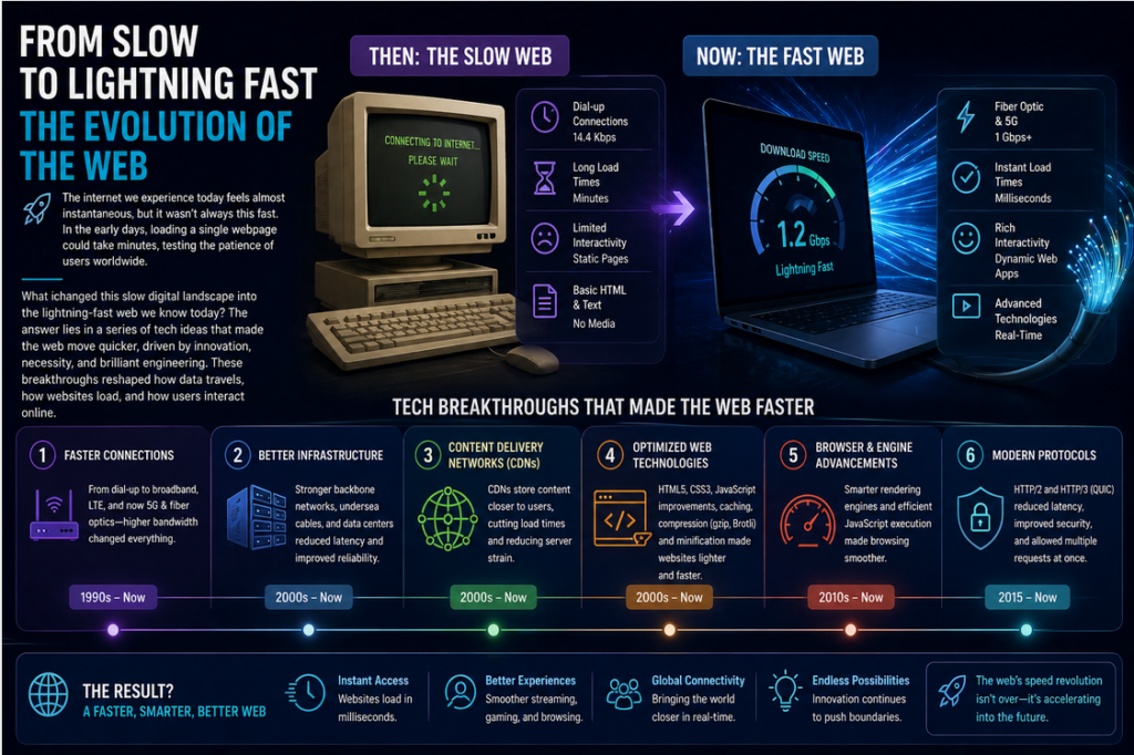 Tech Ideas That Made the Web Move Quicker